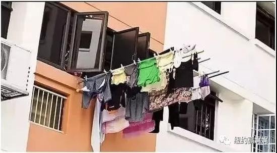 （澳洲也曾发生过华人家庭用晾衣杆晾衣服被邻居投诉的事件）