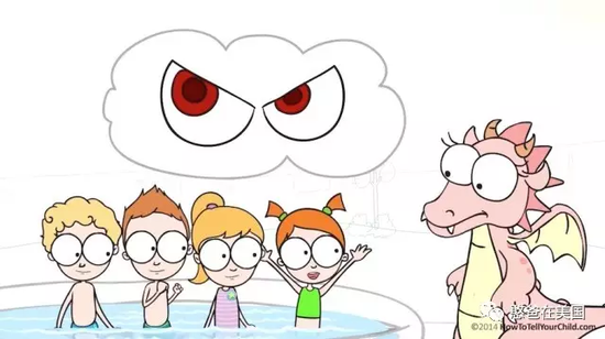 美国学校防性侵的教学动画 家长一定要给孩子