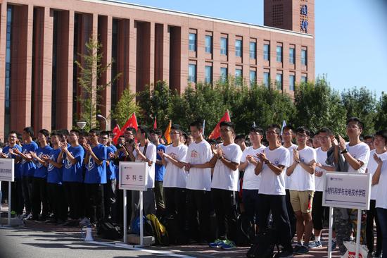 中国科学院大学2018级新生开学典礼 杨天鹏 摄