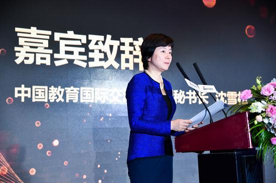 中国教育国际交流协会副秘书长沈雪松