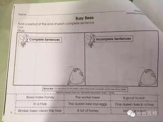 美国小学生作业多到令人发指 孩子为啥如此爱?
