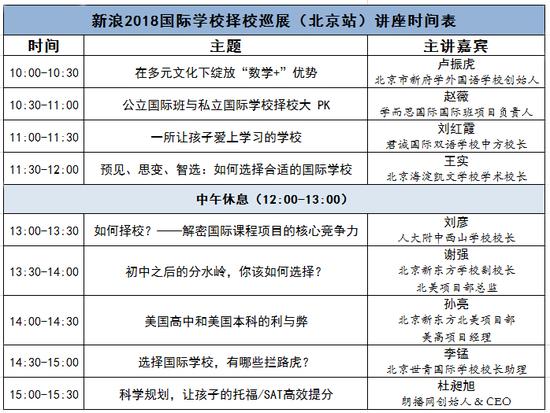 注：现场安排可能略有变化，敬请关注更新信息。