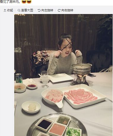 哈文晒女儿用餐美照