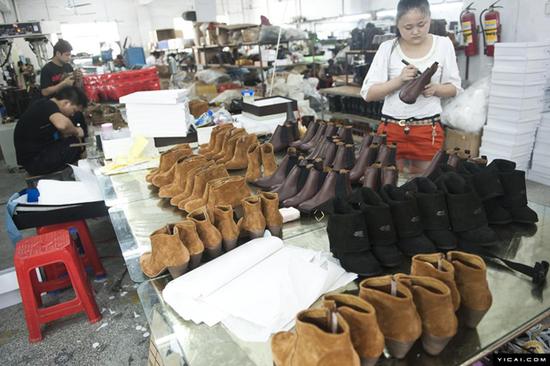 东莞制鞋厂（图片来源于网络）