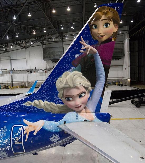 飞机也玩cosplay:动漫主题飞机你爱哪款(图)|动