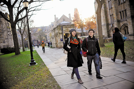耶鲁大学校园 图/东方IC