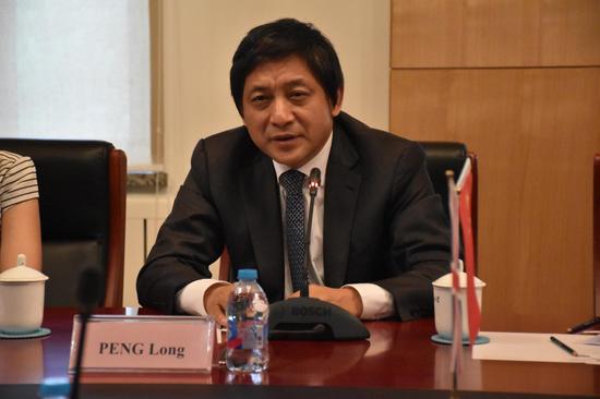 北京外国语大学校长彭龙致辞