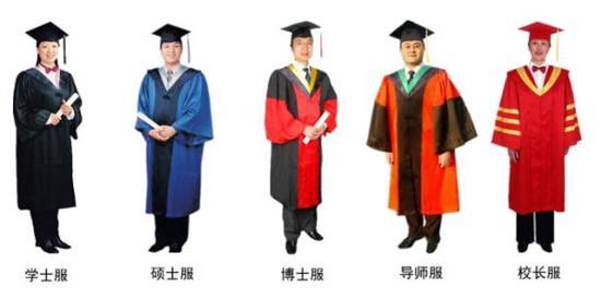 五颜六色 的各色学位服有什么讲究 学位服 学位 披肩 新浪教育 新浪网