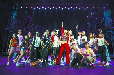 华中地区高校首部音乐剧《名扬四海》演出现场