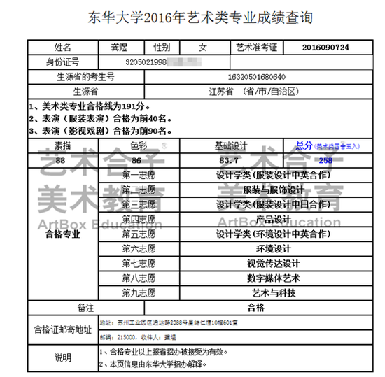 2016年东华大学校考 上海美术高考冠军出炉|高