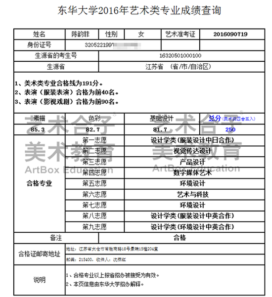 2016年东华大学校考 上海美术高考冠军出炉|高