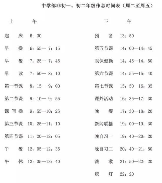 国际学校睡眠时间排行榜:8小时睡眠成奢求|国际