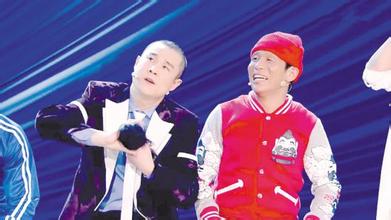 《欢乐喜剧人》中的宋小宝与小沈阳