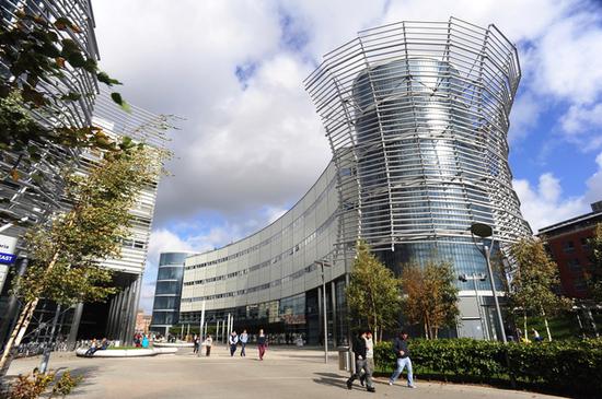 英国诺森比亚大学设计学院（苟秉宸 摄）