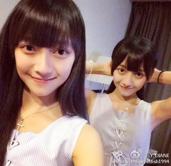 中山双生校花清纯范 校友赞又美又学霸