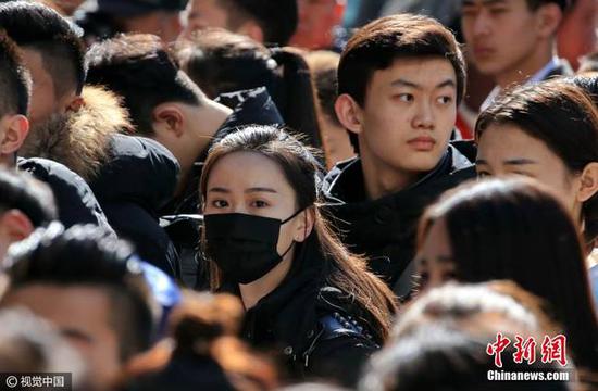 2017年2月17日，北京电影学院艺考复试开始。图片来源：视觉中国