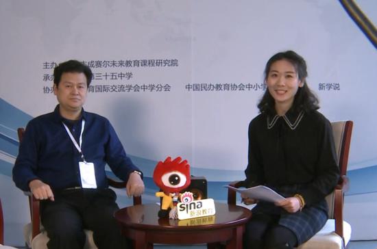 郑州二中的王瑞校长