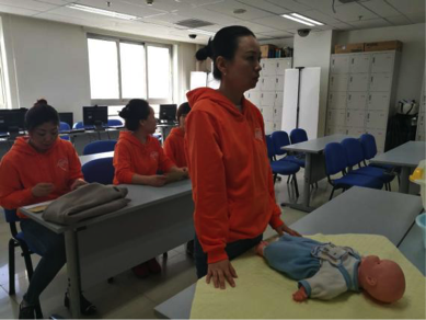 实际操作考试现场