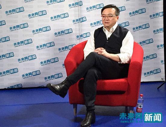 电视剧《人民的名义》导演李路专访。 未来网记者 和海佳摄