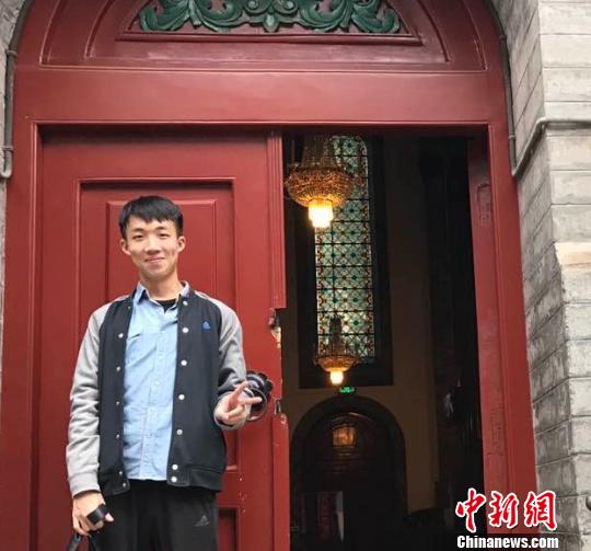 被剑桥录取者王重阳 西南大学供图 摄