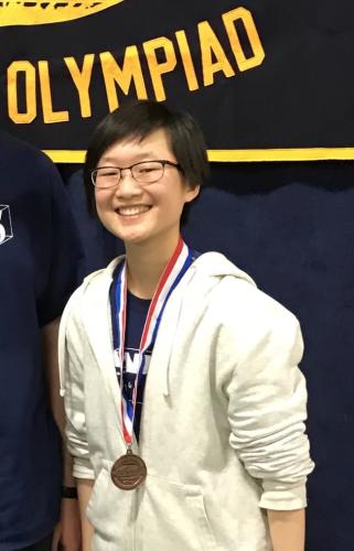 杨晨被耶鲁大学、斯坦福大学等多所名校录取。来源：美国《世界日报》(杨晨提供)