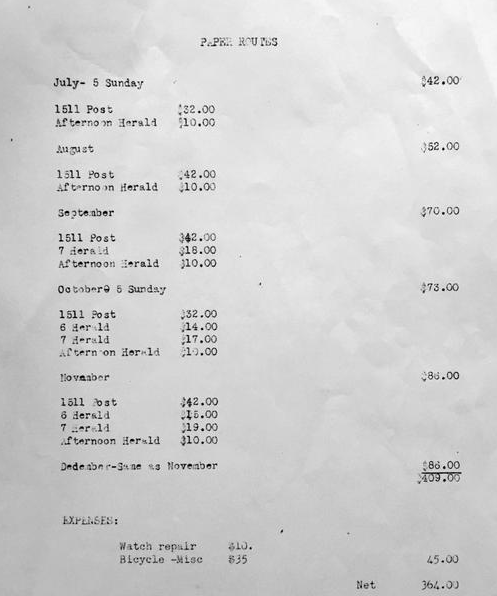 巴菲特人生的第一张报税单曝光 14岁时就赚了592美元