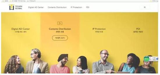 TO-WIN GLOBAL 官网截图。