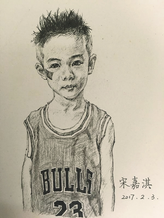 陈师长教师笔下的孩子