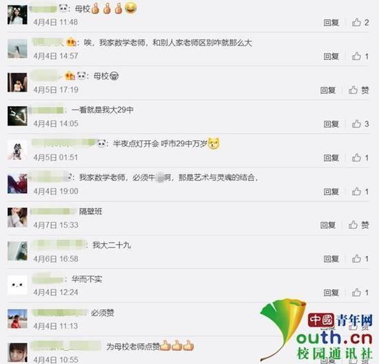 图为网友评论。中国青年网记者 李华锡 提供