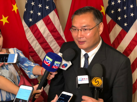 张平总领事 图片来源：海外网