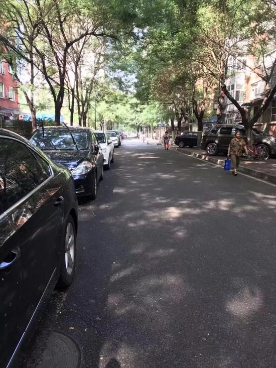 北京海淀区交大东路静园小区(受访者供图)
