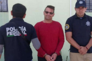 凯文在墨西哥被捕。（图片来源：美联社）