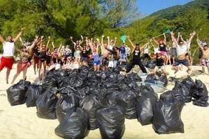 美网友捡垃圾被转发30万次 捡垃圾挑战能否火起来