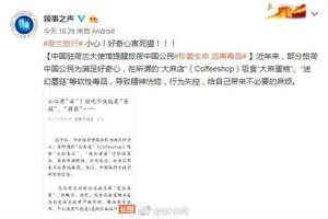 中国公民在荷兰吸食"大麻蛋糕" 外交部：好奇害死猫