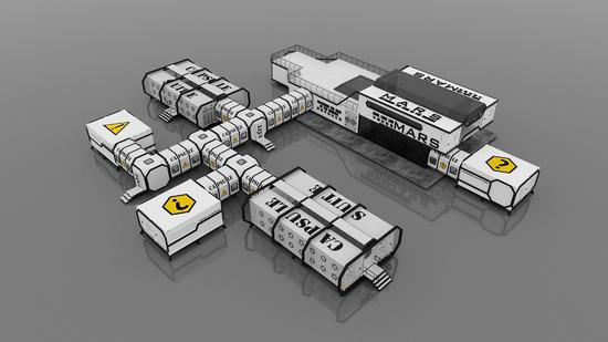 火星营地太空舱