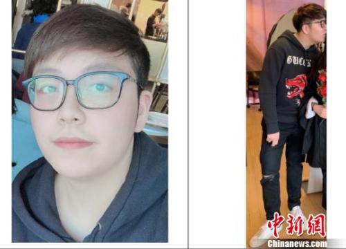 警方公布的受害人Wanzhen LU的照片。　余瑞冬 摄