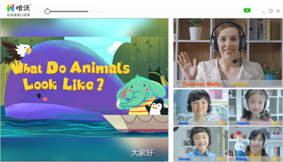 哈沃在线美教小班课到期续费率72% 计划今年