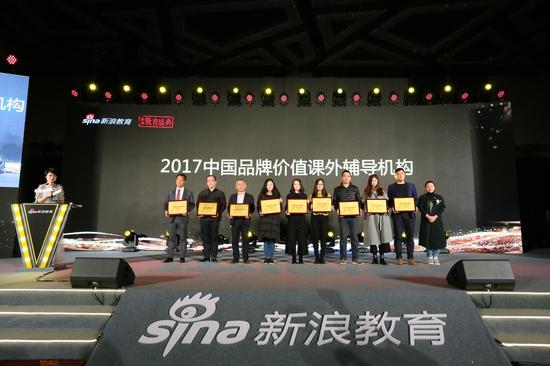 2017中国品牌价值课外辅导机构获奖名单|课外