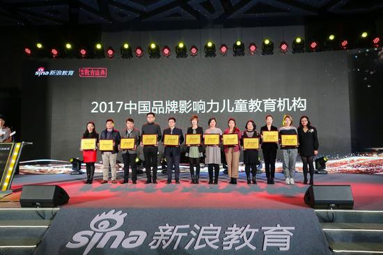 2017中国品牌影响力儿童教育机构获奖名单|教