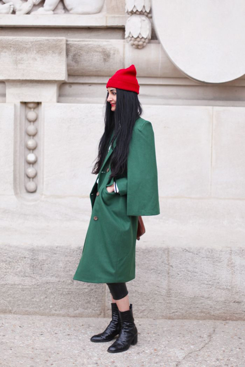 战衣搭配指南 这个圣诞就是要穿红戴绿