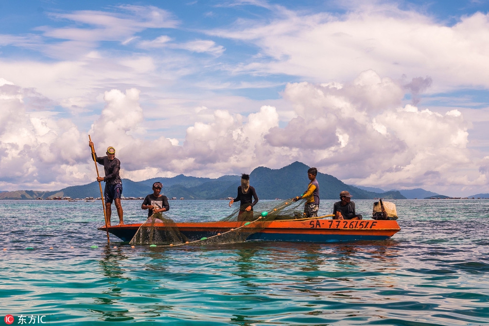 巴瑶族人海上漂流生活