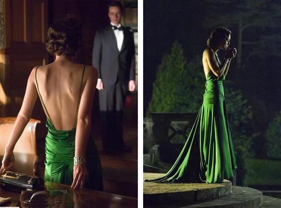 《赎罪》中凯拉·奈特莉穿的绿裙子