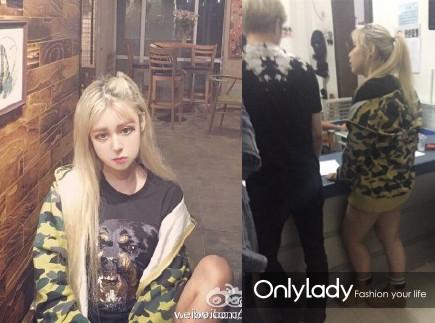 P图我只服于雯静 胖瘦一键切换!|网红|于雯静|PS_新浪网