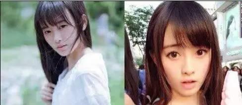 再来看看这张,她的嘴唇也比以前更丰满了一些,这也遭到了网友吐槽,被怀疑做了丰唇的微整形。