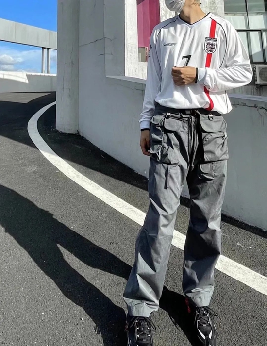 茵宝英格兰主场长袖经典复古款球衣7号
