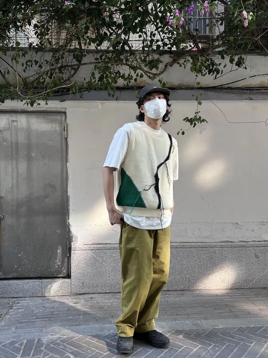 Longroad 拼接流苏针织马甲