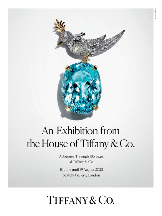 蒂凡尼“匠心艺术”展览会即将登陆伦敦，展示精彩珠宝、精湛技艺、艺术创造