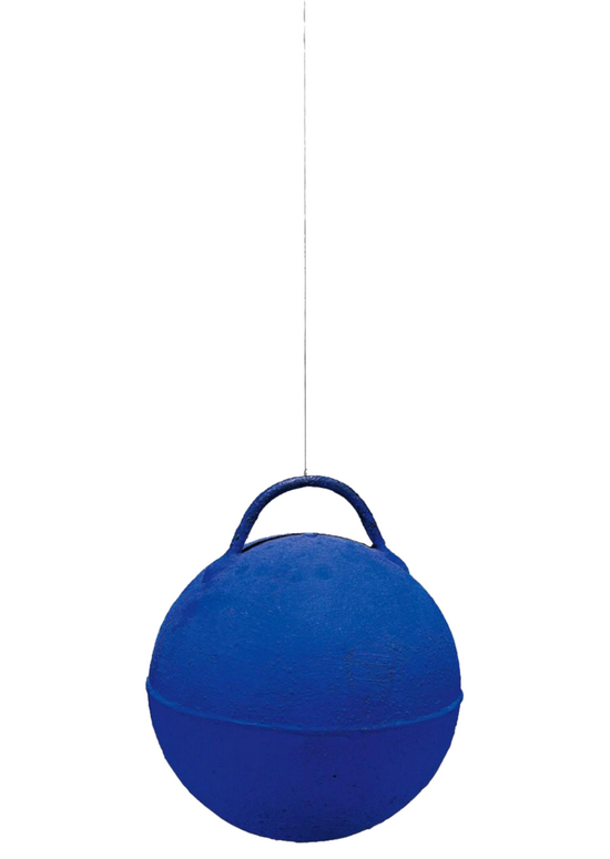 ▲克莱因《蓝色行星》1961年创作