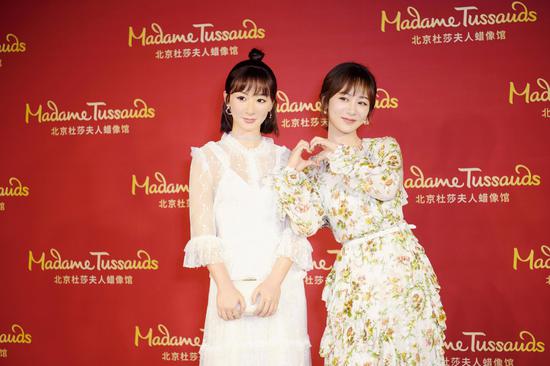 入驻北京杜莎夫人蜡像馆,杨紫为蜡像取名“小柔”