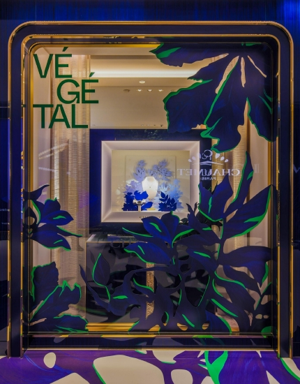 CHAUMET“植艺万千”艺术大展北京国贸高级精品店主题延伸展